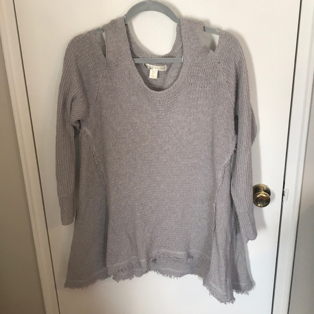 Kinsley shoulder cut-out sweater